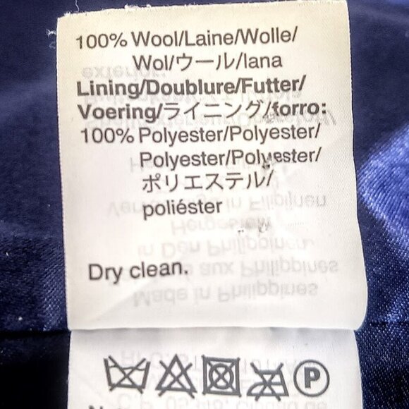 J. Crew Regent Grey Wool Top Coat 4P - Picture 9 of 9